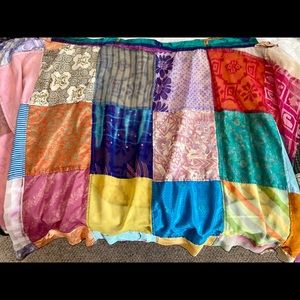 Greater Good Silk Wrap Skirt